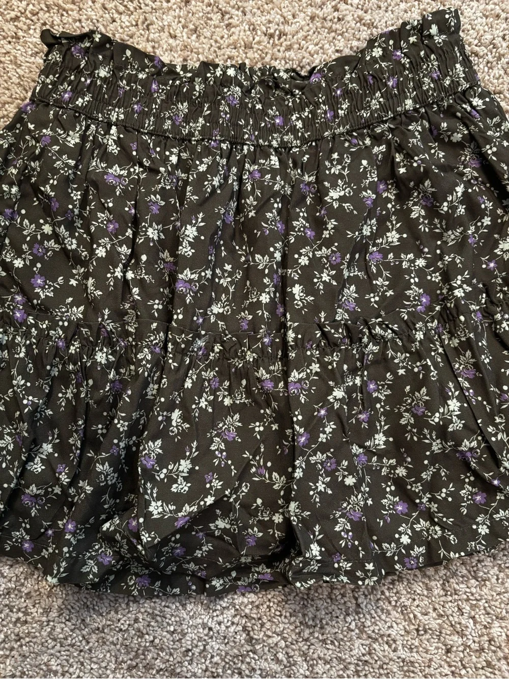 GAP Floral Tiered Skirt. Size S.